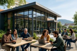 découvrez le nouveau tiers-lieu innovant dédié au numérique à planoise, besançon, un espace de collaboration et de créativité pour tous les passionnés de technologie.