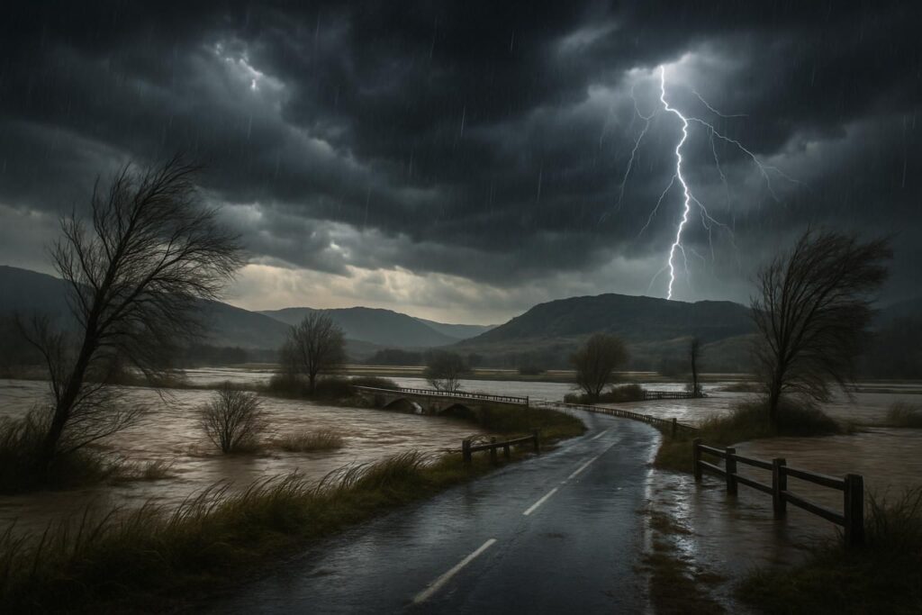 bourgogne-franche-comté : trois départements en alerte orange en raison des orages violents et des risques importants d'inondations. restez vigilant et suivez les consignes de sécurité.