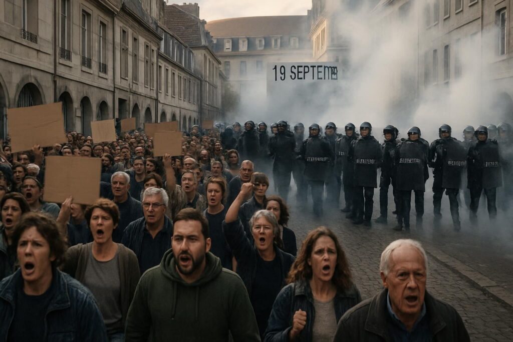 retour sur la mobilisation massive en franche-comté le 18 septembre, avec des milliers de manifestants à besançon et des tensions notables avec la police lors d'une journée marquante.