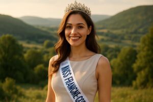 jade cholley, originaire de besançon, est élue miss franche-comté 2025, apportant un nouveau visage éclatant et prometteur à la région.